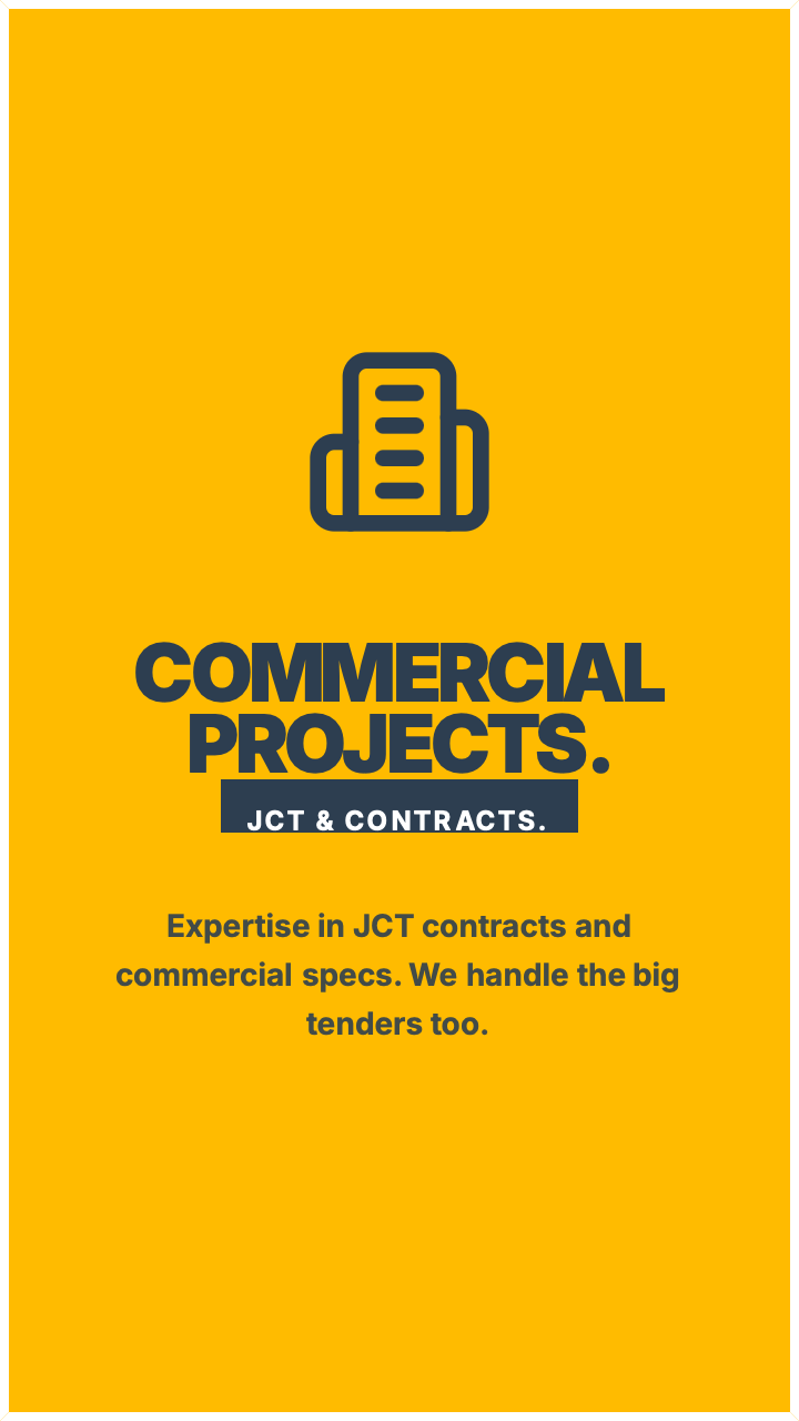 construction estimators