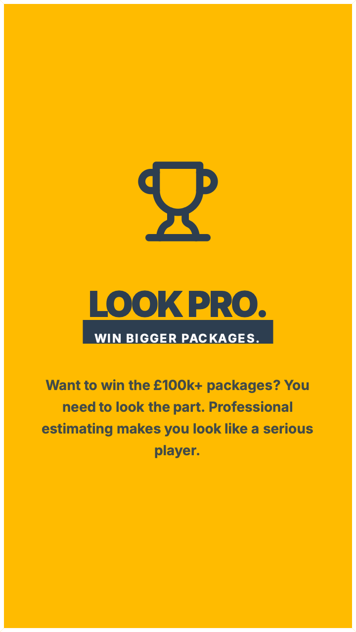 construction estimators